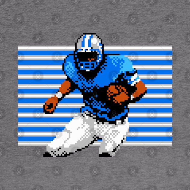 Detroit Pixel Running Back by The Pixel League